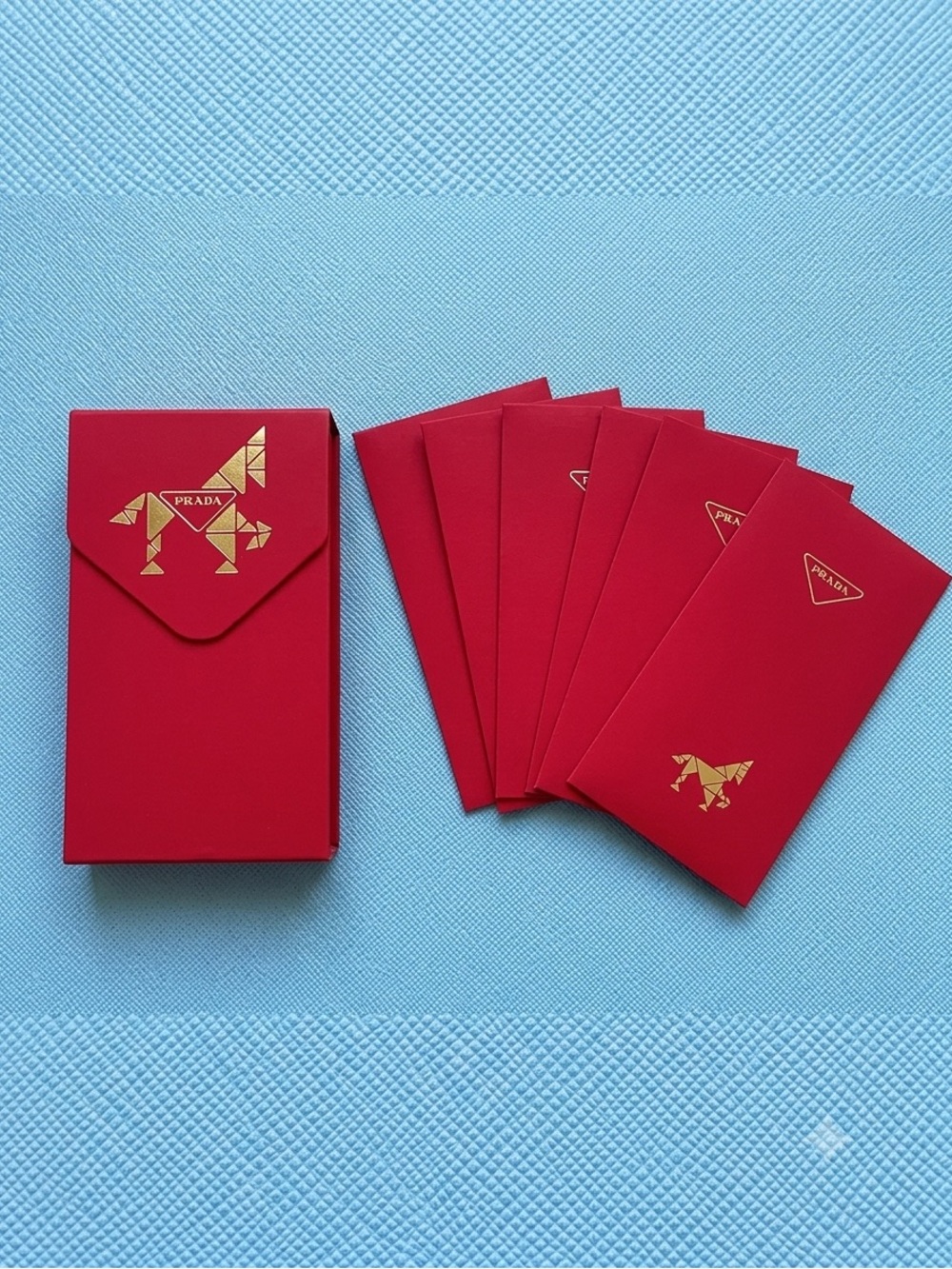 Prada Lunar New Year - Year of the Fire Horse Envelope Set